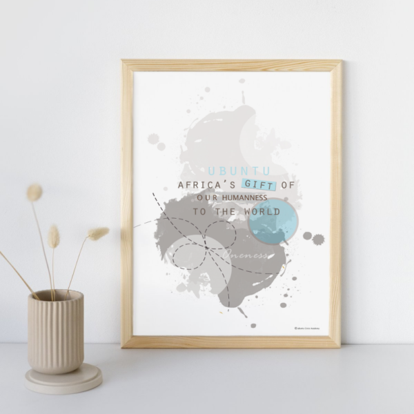 Africa's Gift - Poster Print