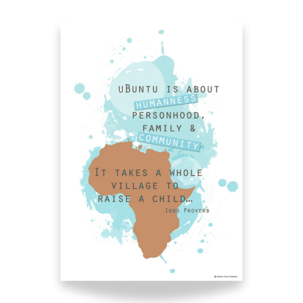 It Takes a Village - Poster Print - Image 3